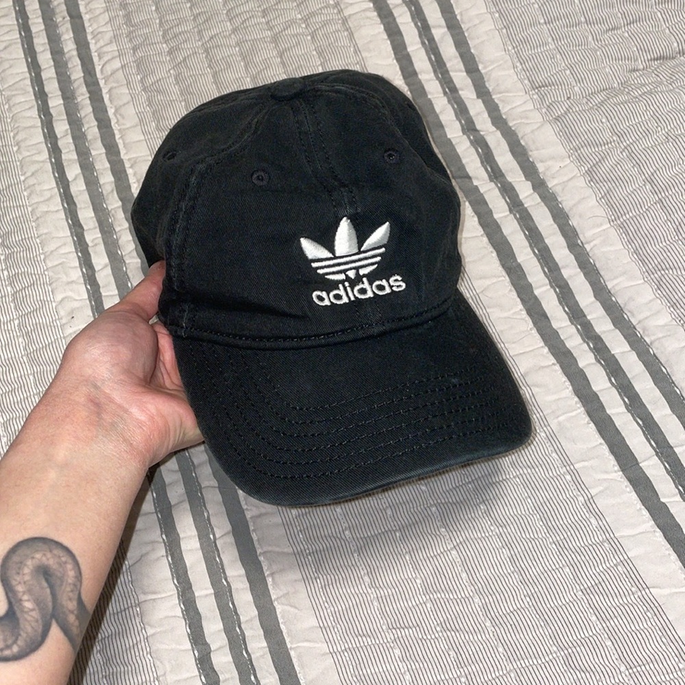 Adidas Black Cap with Adjustable strap